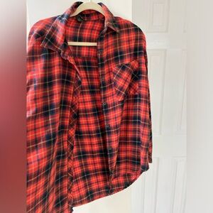 Beautiful red plain long sleeve.😍